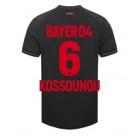 Billiga Bayer Leverkusen Odilon Kossounou #6 Hemma fotbollskläder 2023-24 Kortärmad